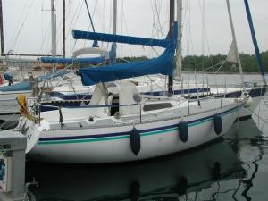 2001 - der Startschuss - eine Plastivela Kudu 27 aus Leer an der Ems nach Cervar Porat (HR) geholt. Nomen est omen - "My Way"